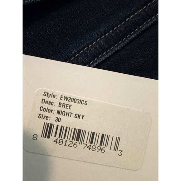 Edwin 1947 Women's Bree Ankle Raw Hem Night Sky Size 30 NWT - Picture 9 of 9